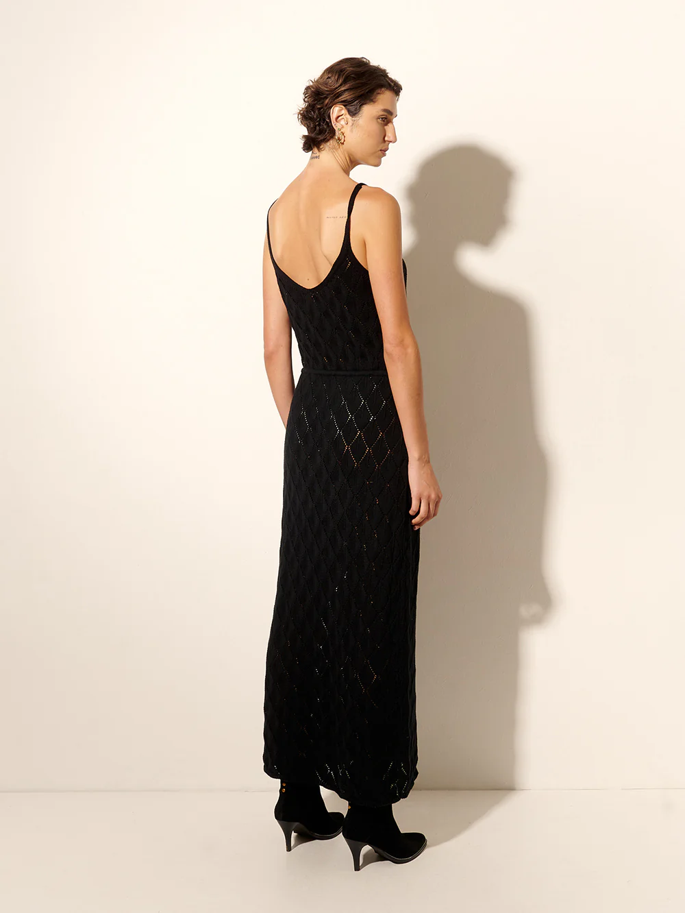 Claudia Strappy Knit Dress - Image 5