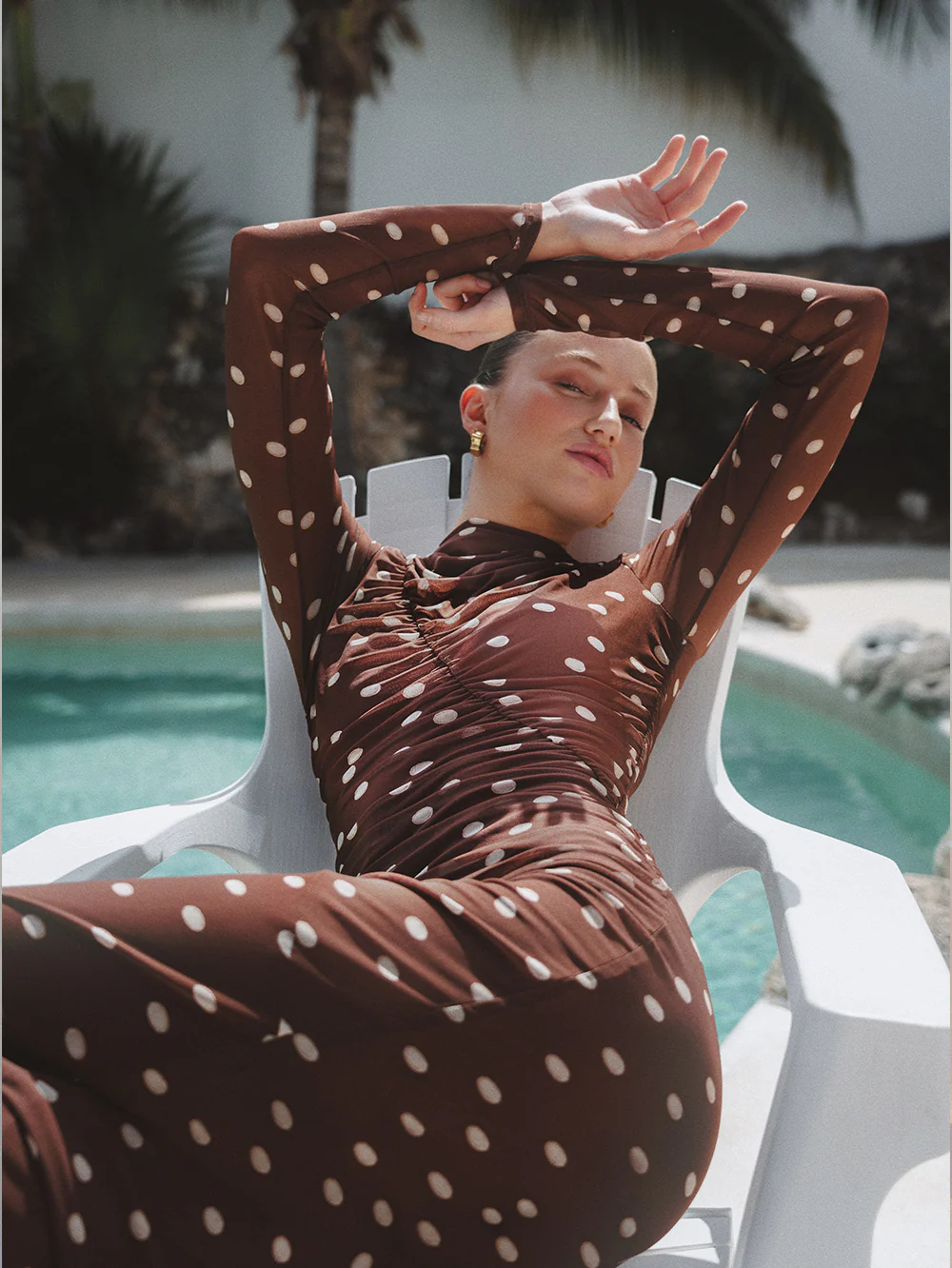 Edie Mesh Maxi Dress - Image 10