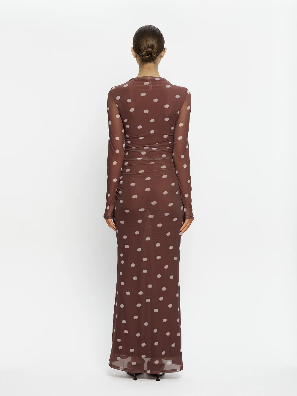 Edie Mesh Maxi Dress - Image 4