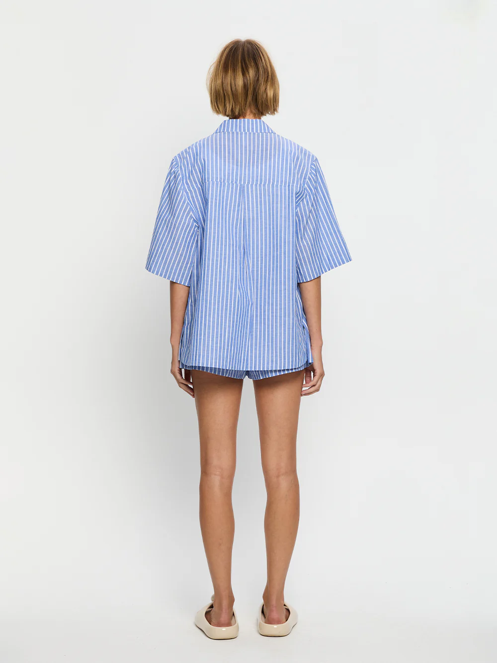 Elara Shirt - Blue Stripe - Image 3