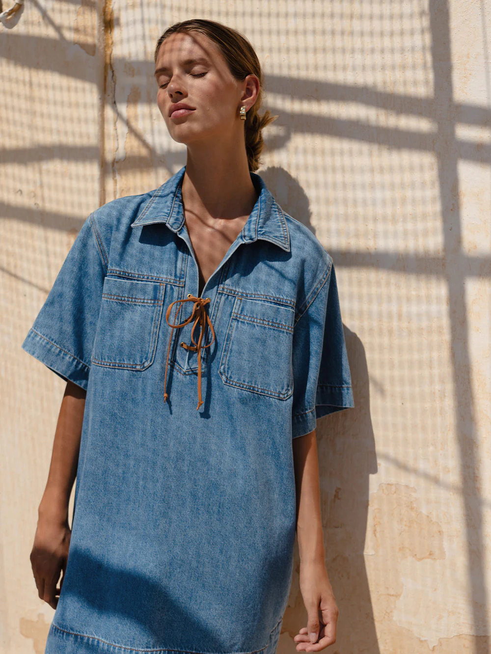 Evie Denim Dress