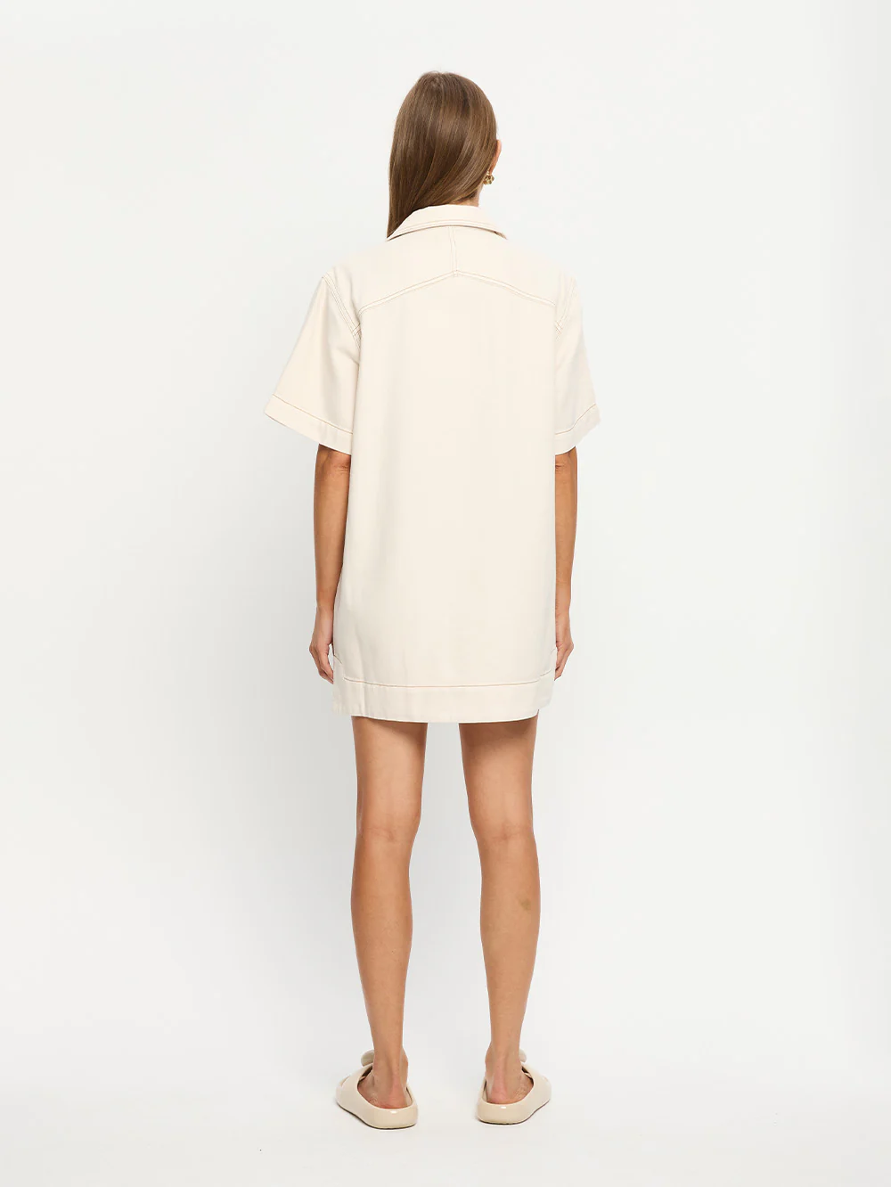 Evie Denim Dress - Image 3