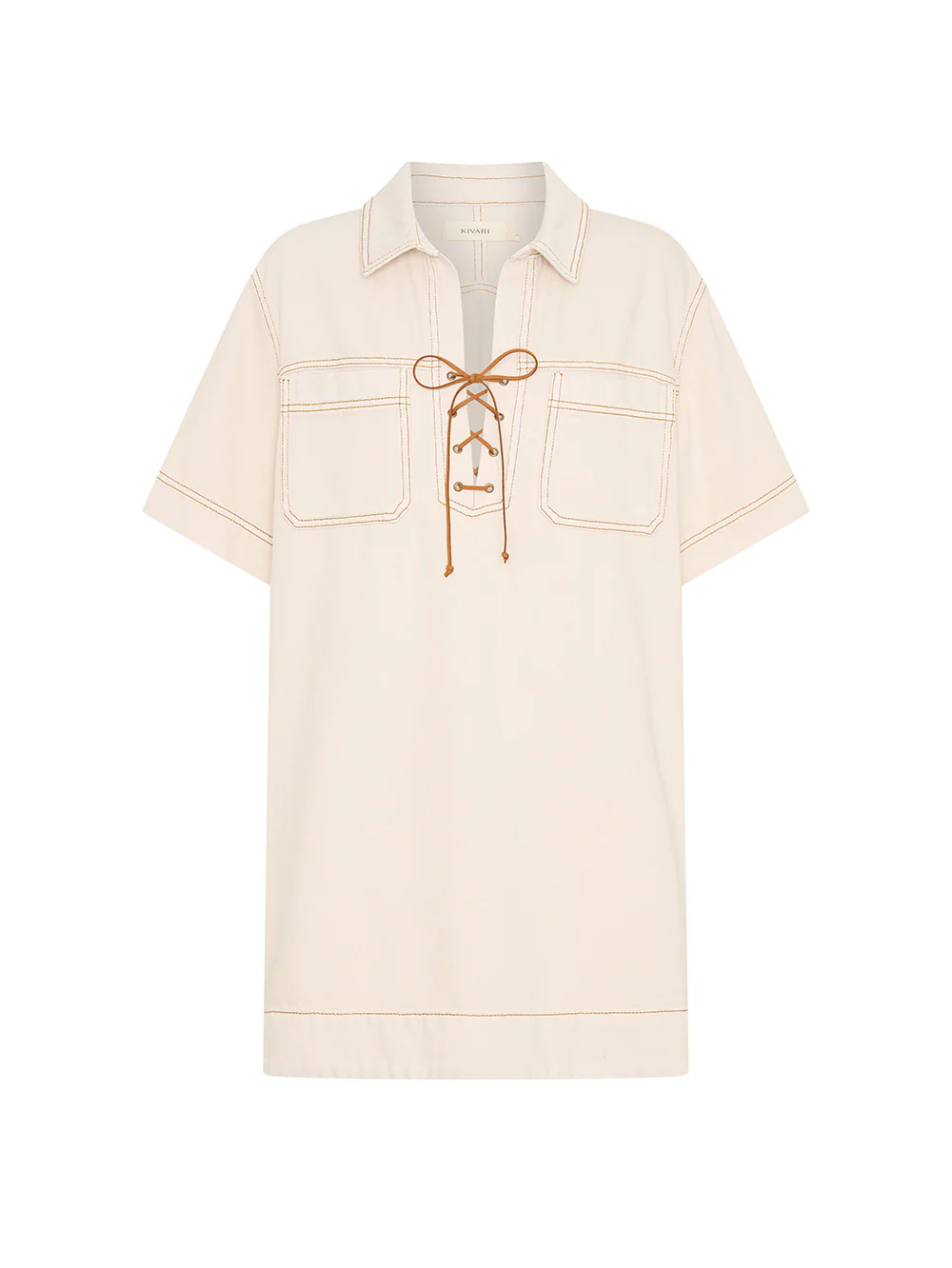 Evie Denim Dress - Image 8