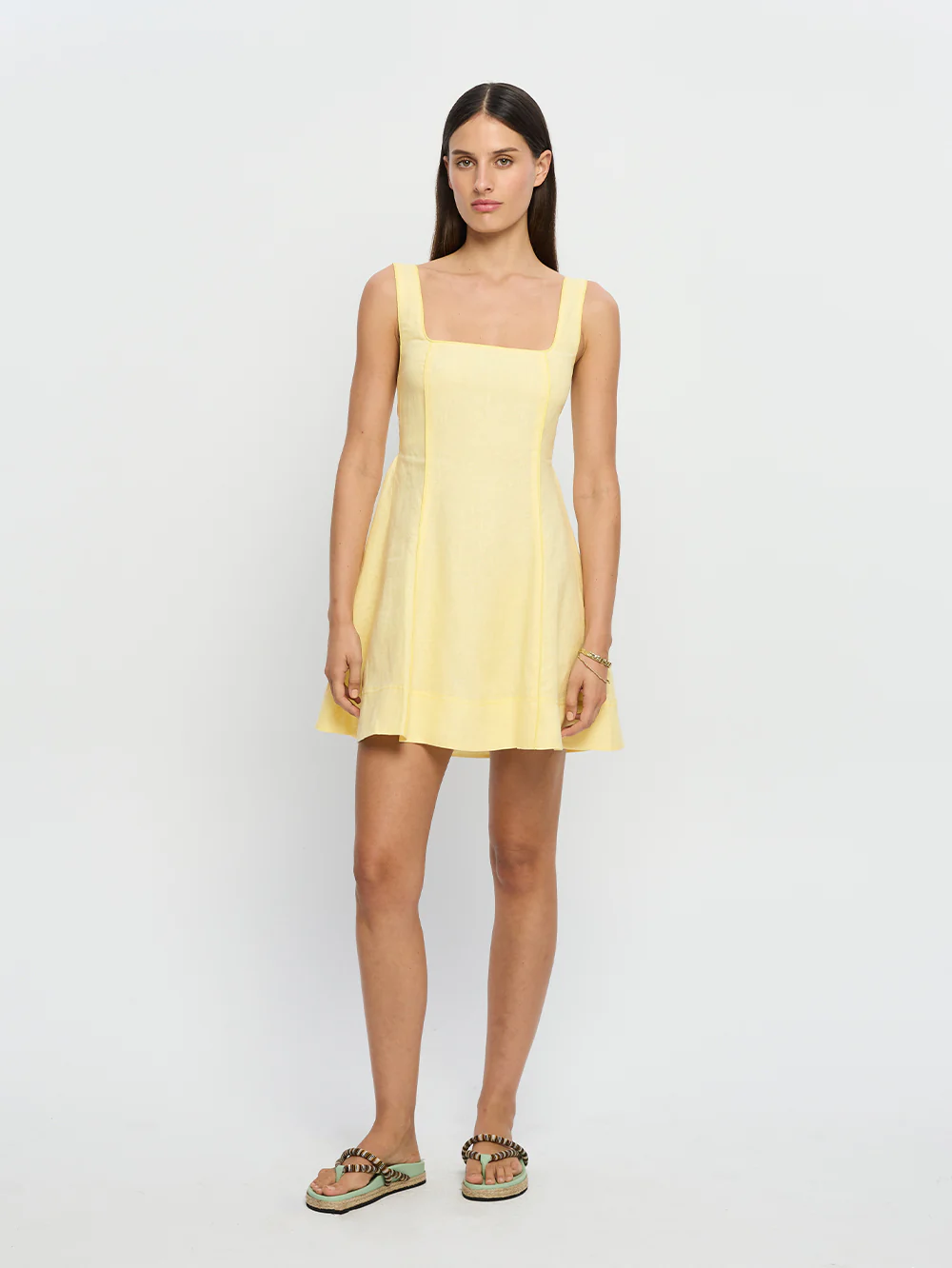 Jenna Strappy Mini Dress - Image 2
