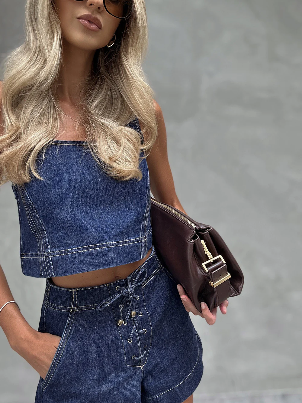 Joelle Denim Top - Image 2