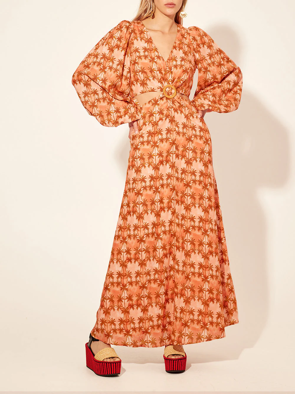 Leilani Cut Out Maxi Dress - Image 2