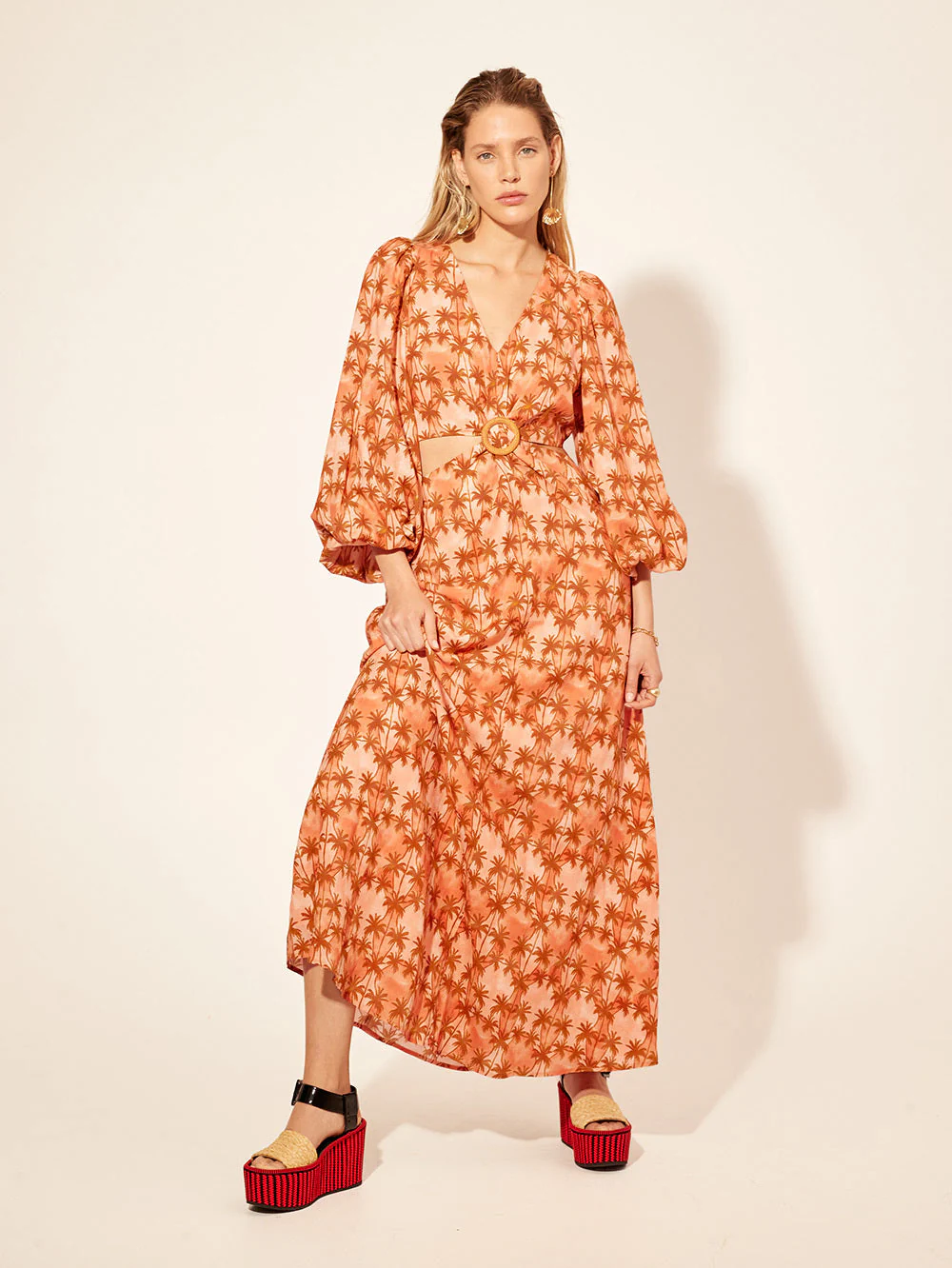 Leilani Cut Out Maxi Dress - Image 4