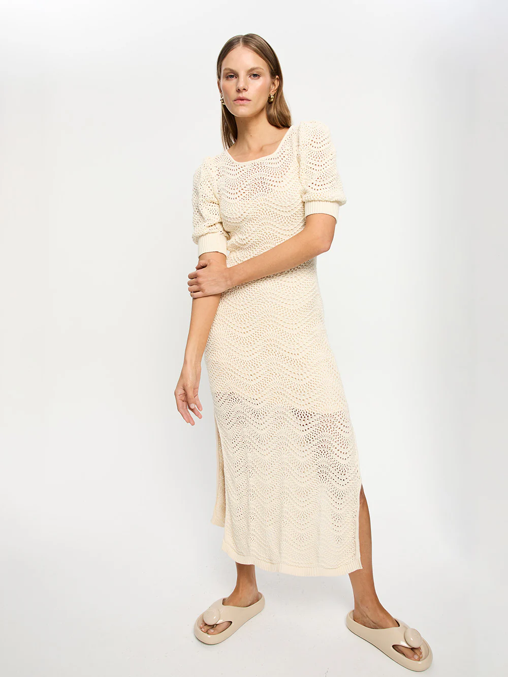 Mariana Knit Midi Dress - Image 7