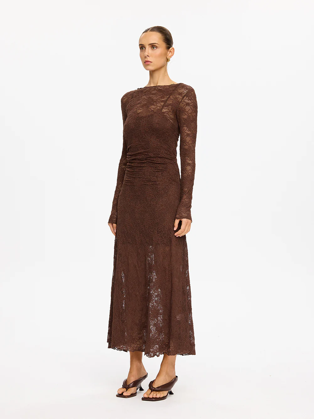 Marie Lace Maxi Dress - Image 3