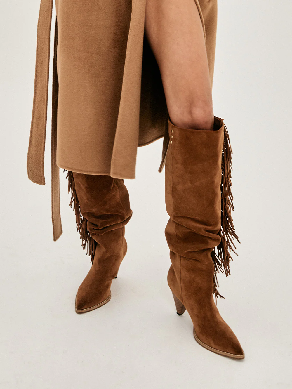 Miya Fringe Boot - Image 5
