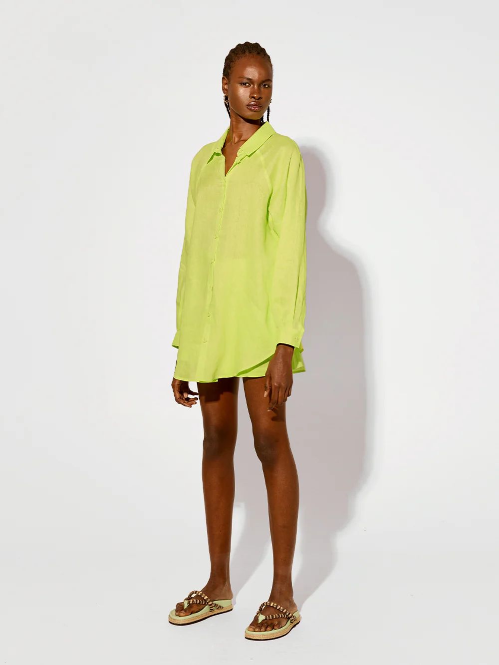 Nikita Shirt - Lime - Image 3