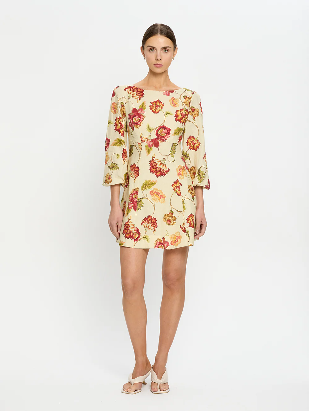 Odessa Sleeved Mini Dress - Image 6