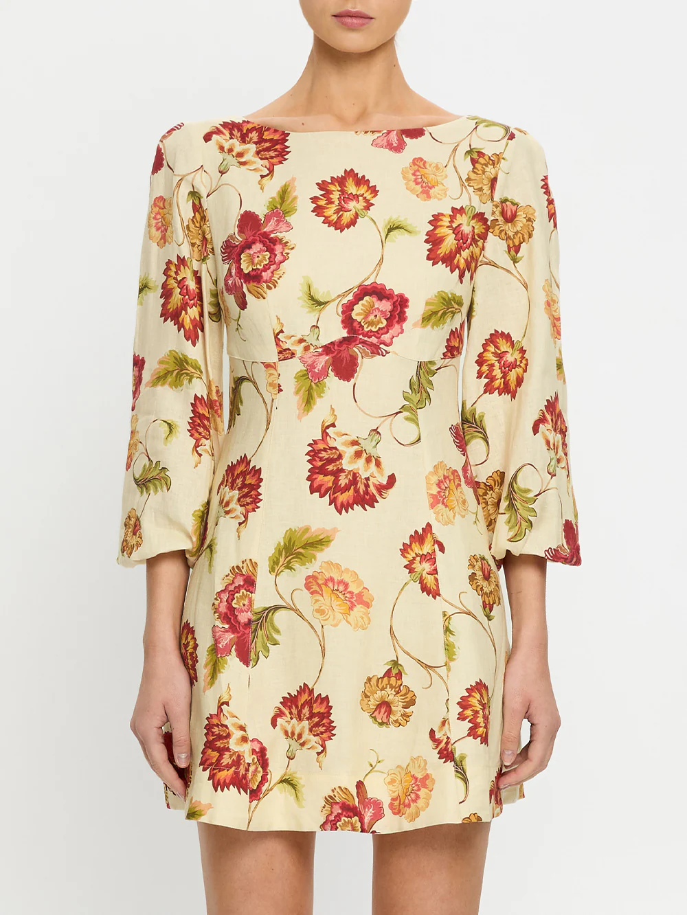 Odessa Sleeved Mini Dress - Image 7