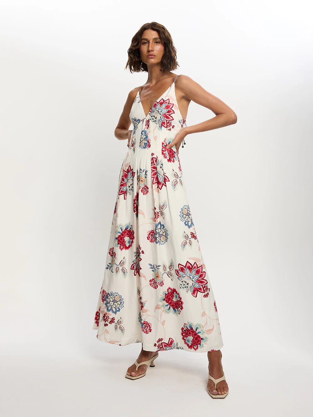 Provence Strappy Maxi Dress - Image 5