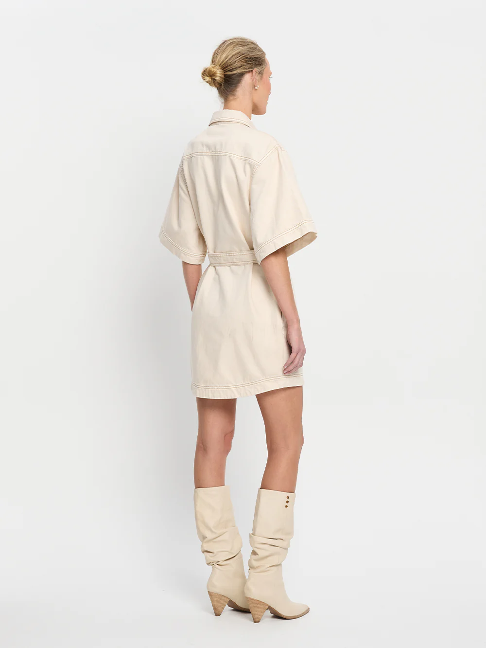 Rowyn Denim Shirt Dress - Image 4