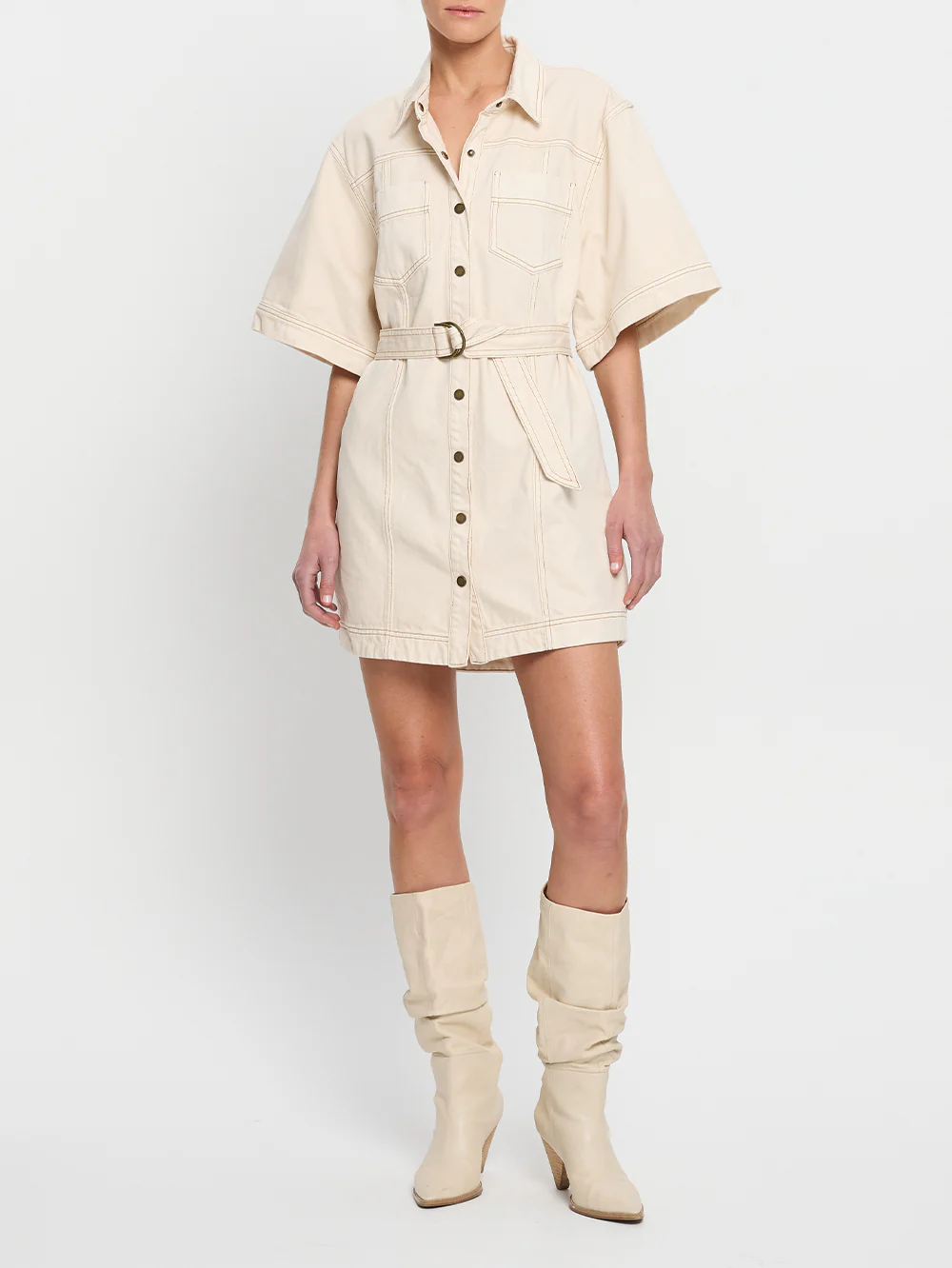 Rowyn Denim Shirt Dress - Image 5