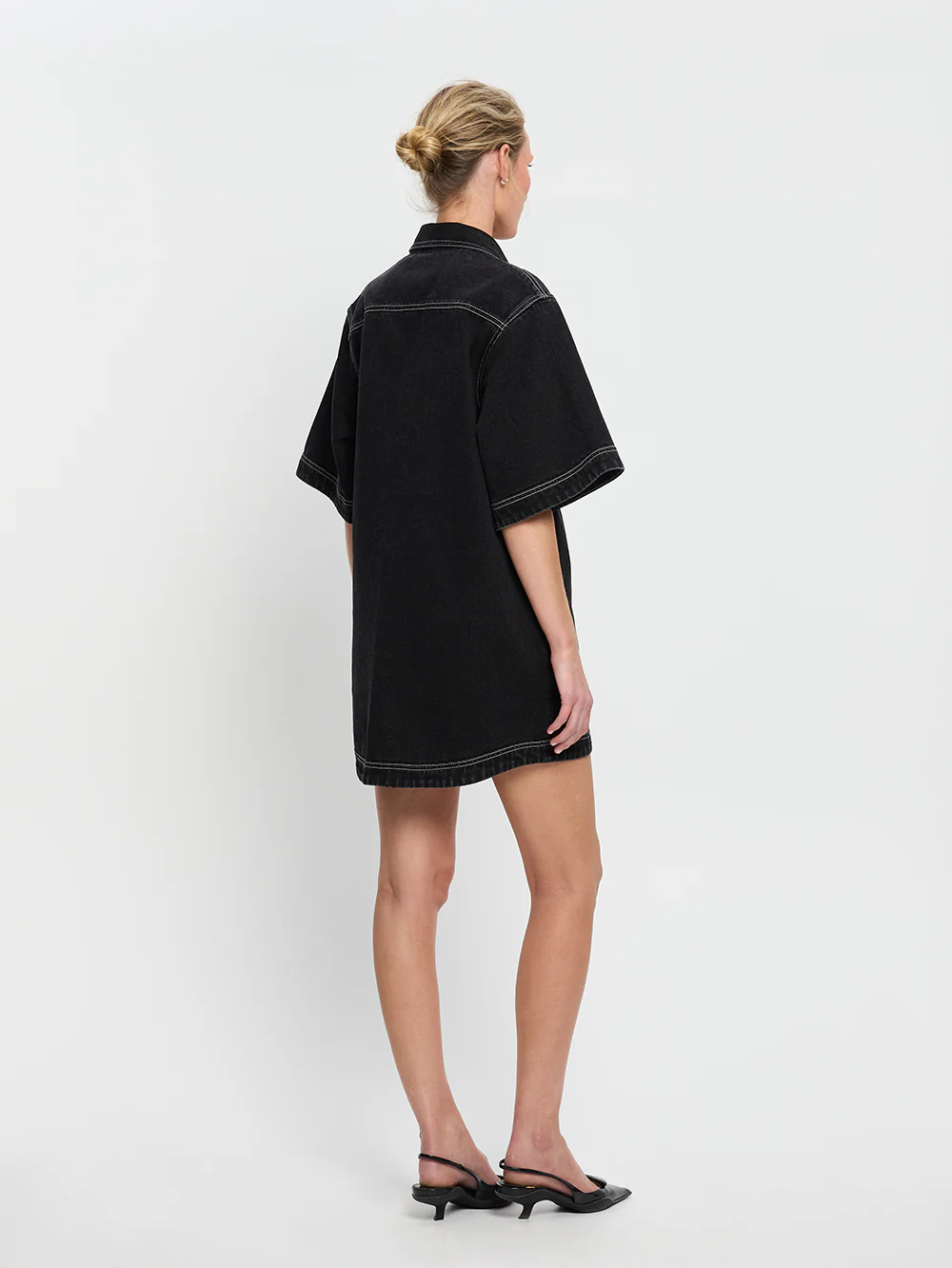 Rowyn Denim Shirt Dress - Image 4